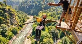 Rope Cut Valley Jump